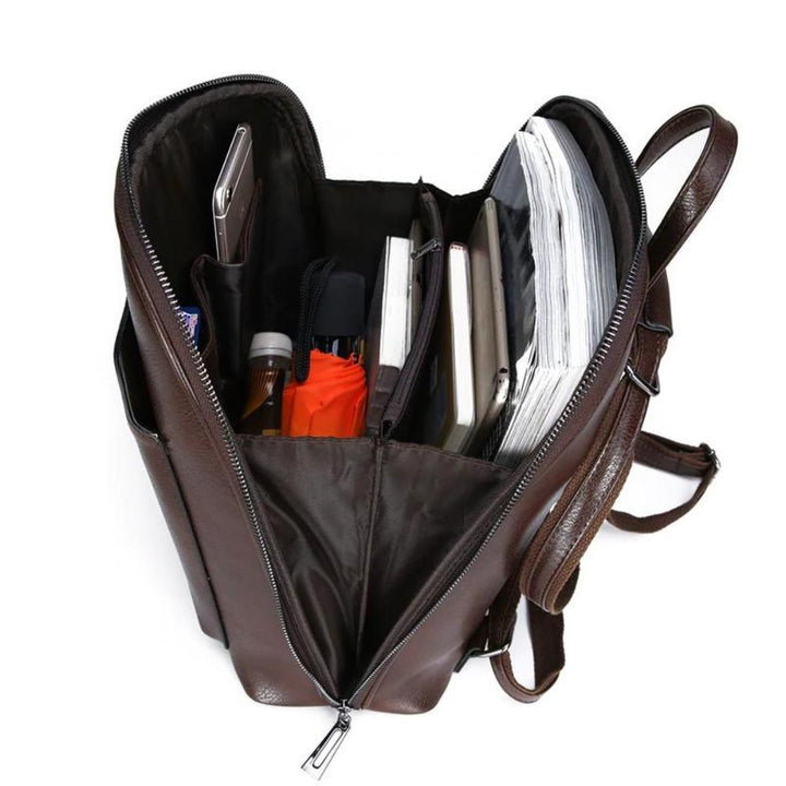 Eliza | CLASSIC BACKPACK WITH DOUBLE ZIP OPENING