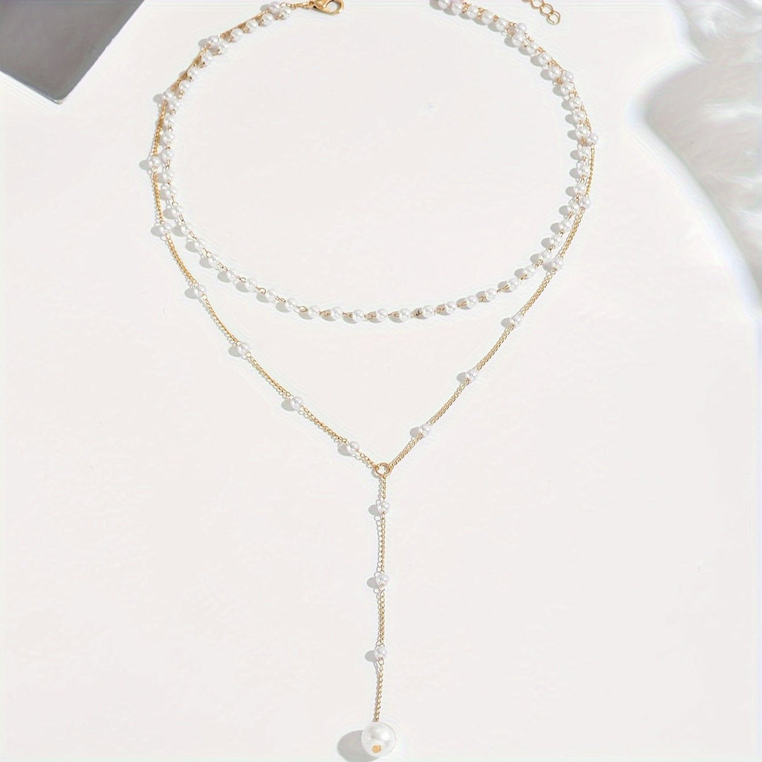 Mylah | Collana con perle a strati