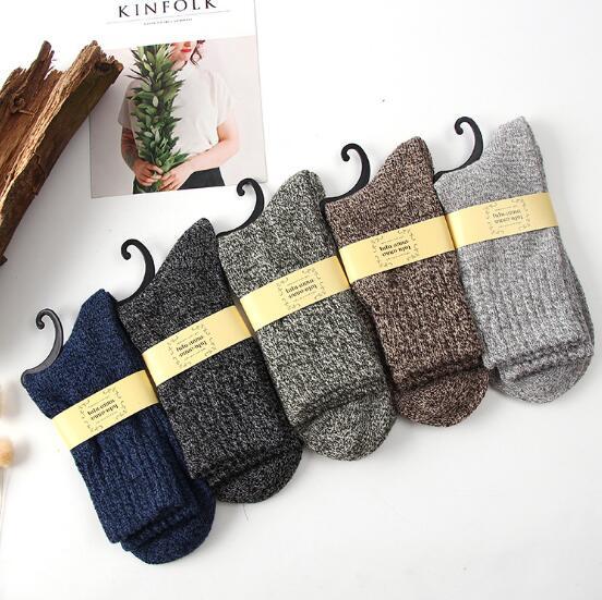 Woolly Winter Socks - Comfortable and warm thermal socks for men and women, designed for breathability and coziness during cold weather. - 3