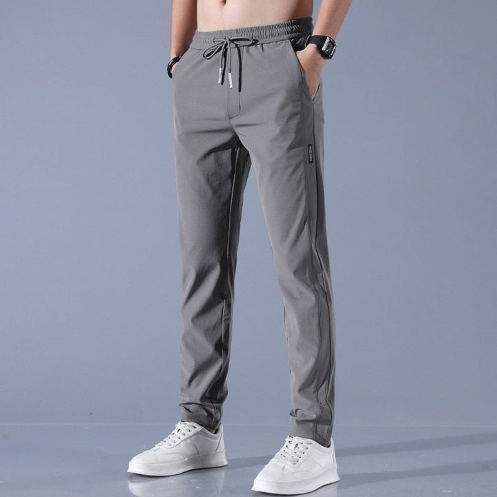 Maverick Gym Joggers for Men featuring a tapered fit, moisture-wicking fabric, and an elastic waistband, perfect for workouts and casual wear. - 2