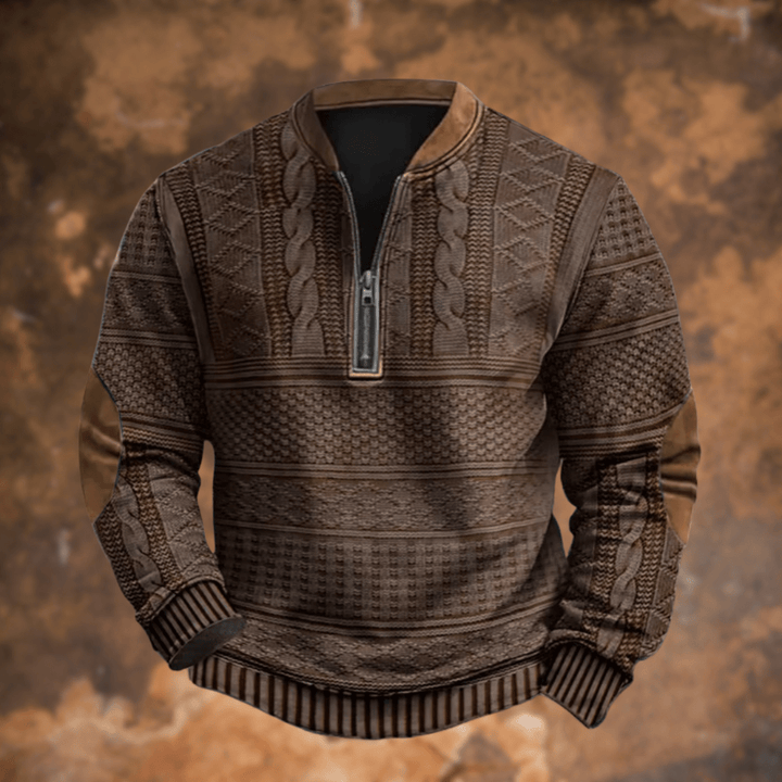 Jilian Zip-Up Sweatshirt featuring soft cozy fabric and a relaxed fit, perfect for casual wear and layering. - 4