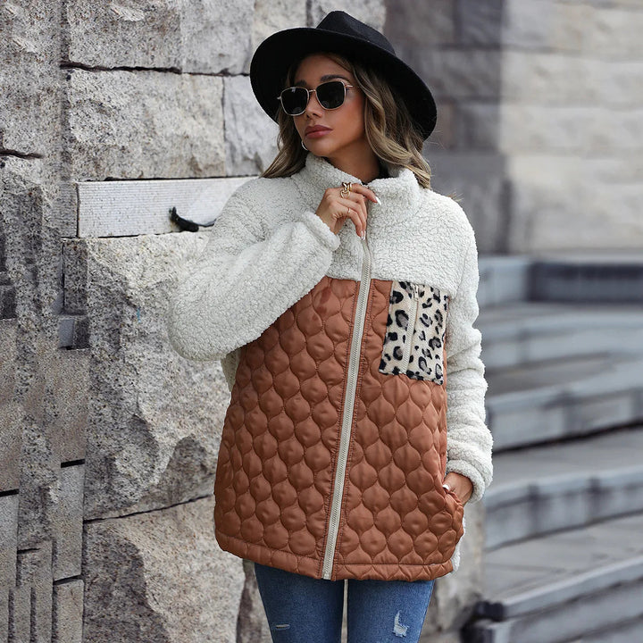 Feroce | Quilted Sherpa Jacket
