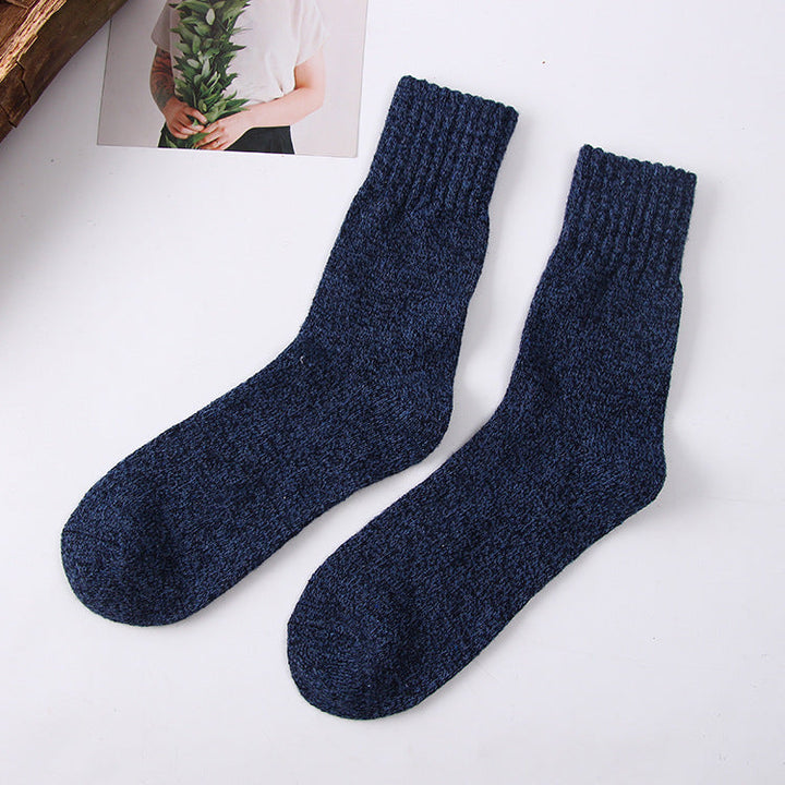 Woolly Winter Socks - Comfortable and warm thermal socks for men and women, designed for breathability and coziness during cold weather. - 4