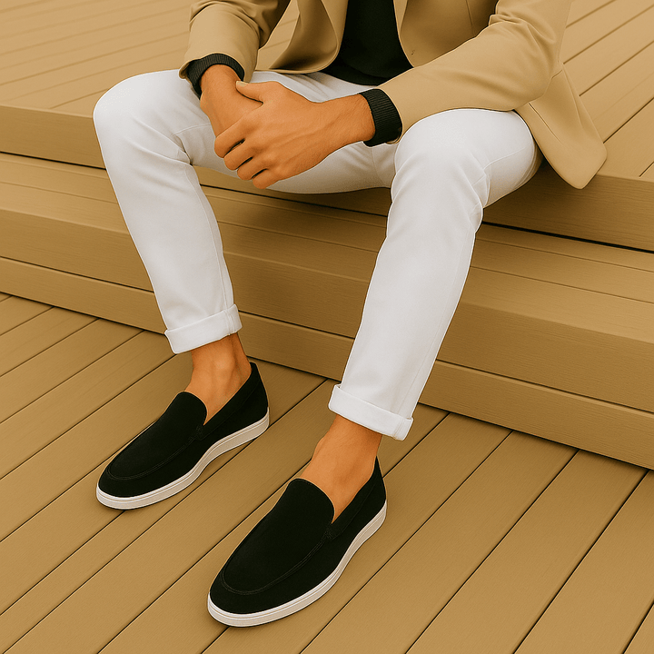 Fred | Elegant suede loafers