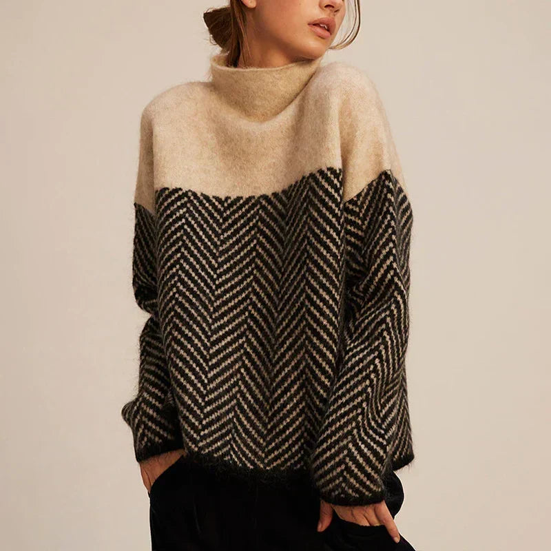 Women's Slim-Fit Turtleneck Sweater, Fine Knit, Easy Layering