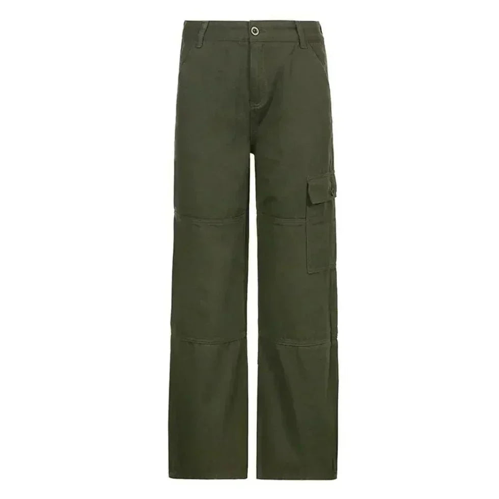 Quinn Cargo Pants in a relaxed fit, featuring a stylish design perfect for effortless chic outfits.

 - 8