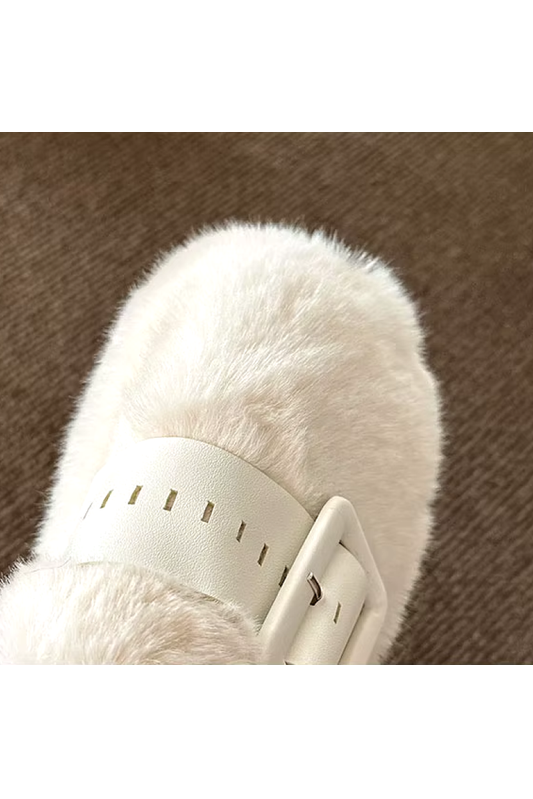 Cumulus Mens Slippers featuring curly wool exterior, plush lining for ultimate comfort, and a cozy fit perfect for relaxing at home. - 6