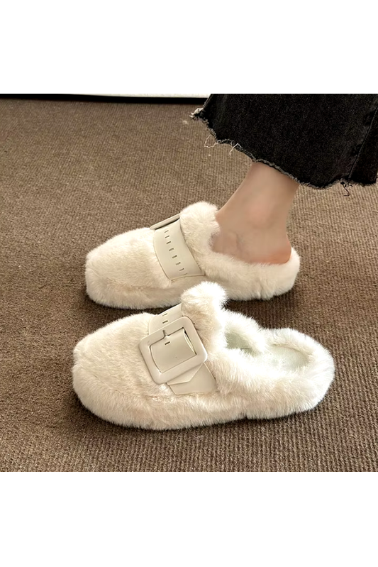 Cumulus Mens Slippers featuring curly wool exterior, plush lining for ultimate comfort, and a cozy fit perfect for relaxing at home. - 9