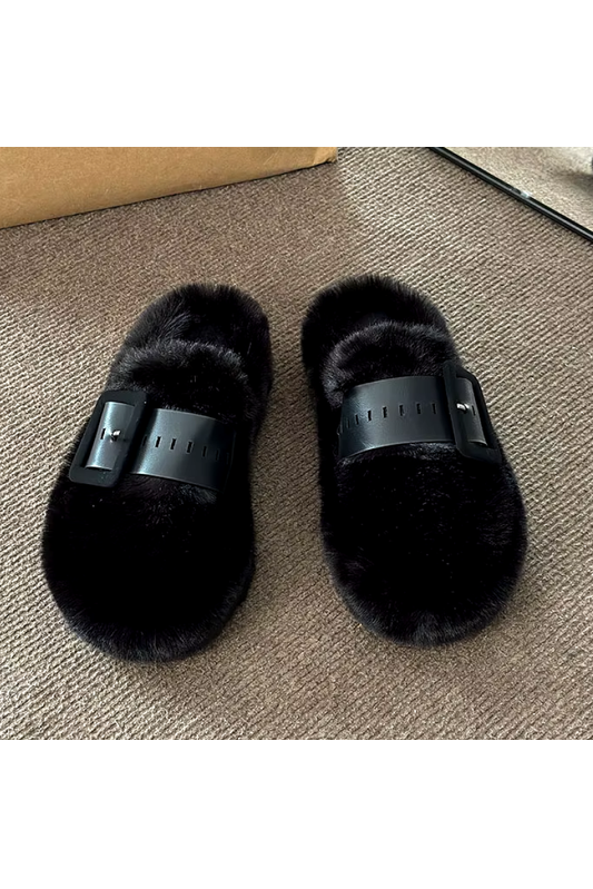 Cumulus Mens Slippers featuring curly wool exterior, plush lining for ultimate comfort, and a cozy fit perfect for relaxing at home. - 14