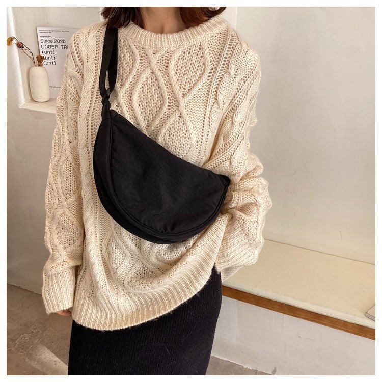 Casual Canvas Crossbody Bag | Adjustable Strap