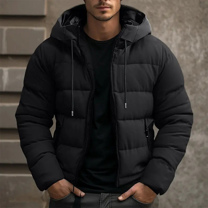 Men's Winter Coat, Modern Tailored Cut, Clean Minimal Finish