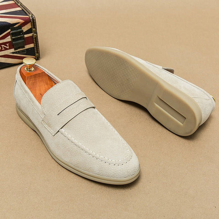 Brando Suede Loafers for Women | Orthopedic Comfort, Slip-On Design - 2