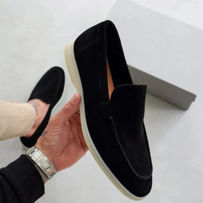Fred | Elegant suede loafers