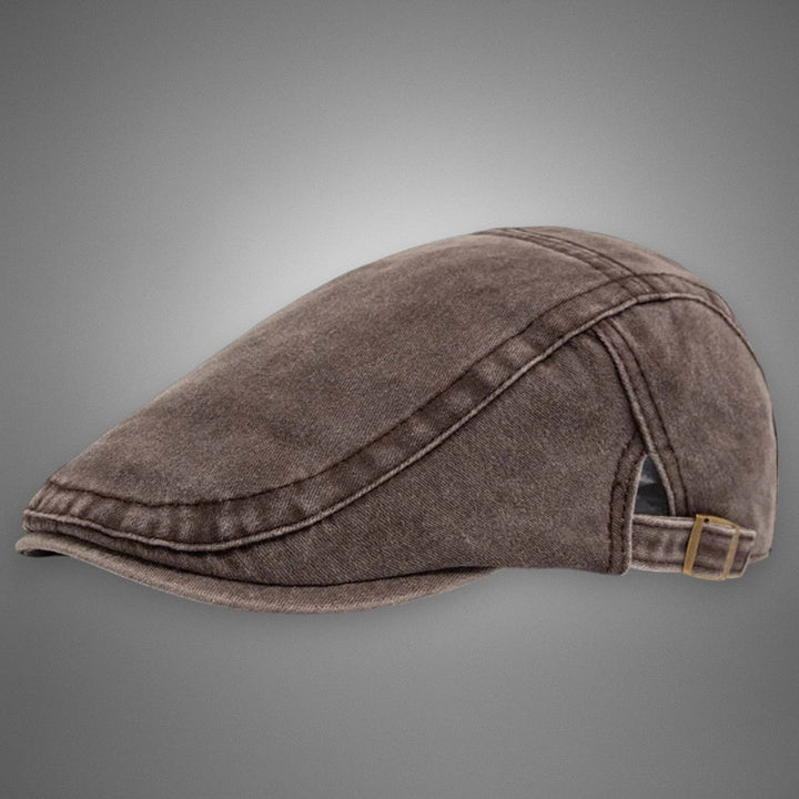 Zion Vintage Beret in breathable cotton featuring a timeless design, perfect for stylish casual wear. - 3