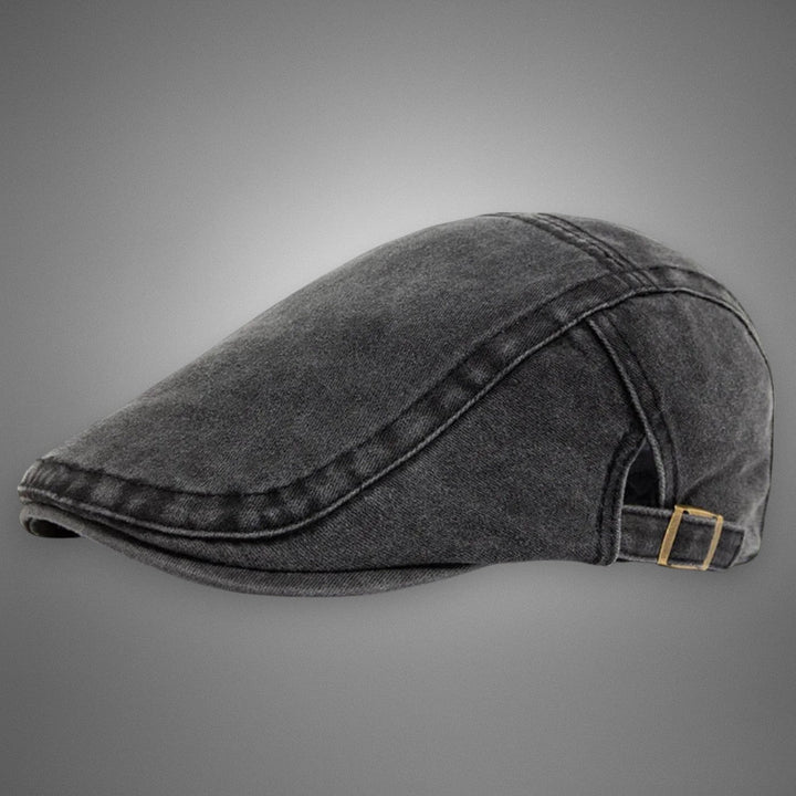 Zion Vintage Beret in breathable cotton featuring a timeless design, perfect for stylish casual wear. - 6