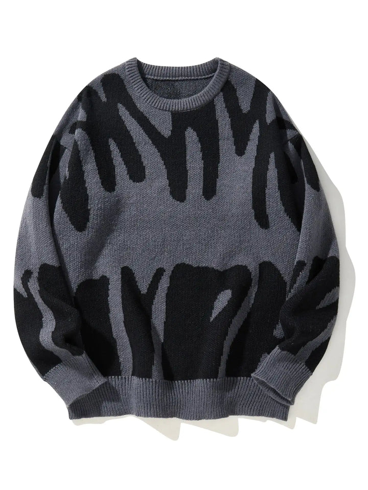 Ronan | Contrast Knit Men's Pullover