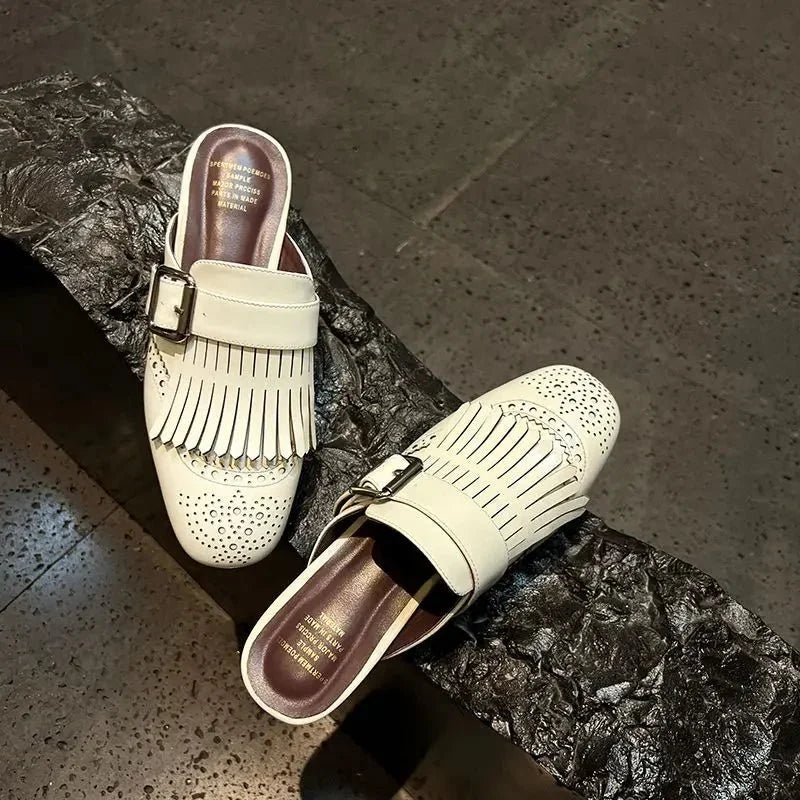 Winslow | Fringe Leather Loafers