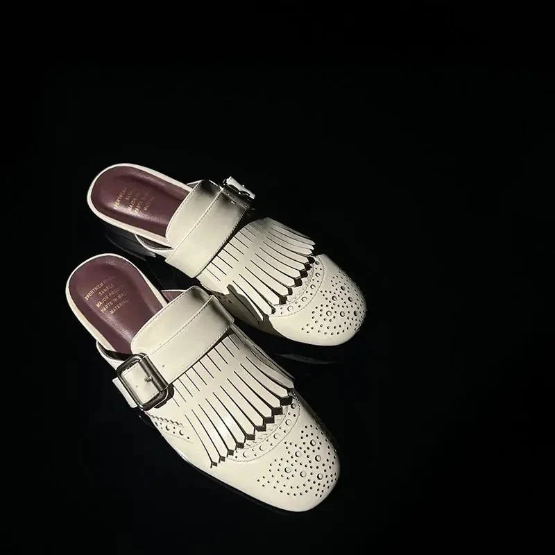 Winslow | Fringe Leather Loafers
