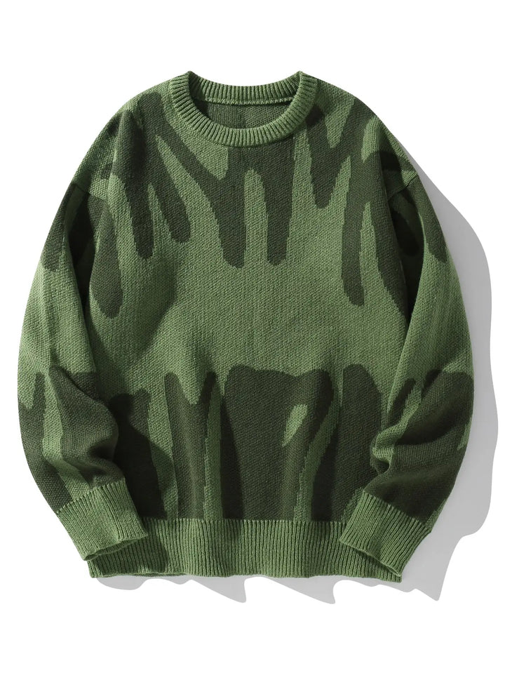 Ronan | Contrast Knit Men's Pullover