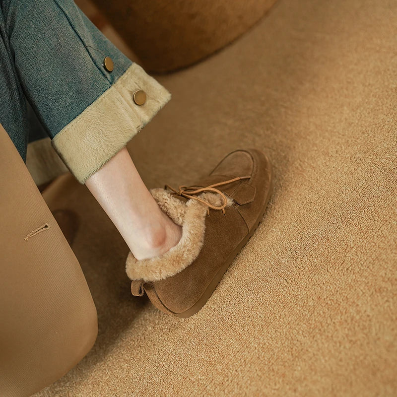 Rowan | Suede Wool Boots