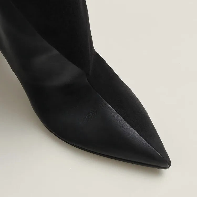 Caledon | Statement Wedge Boots