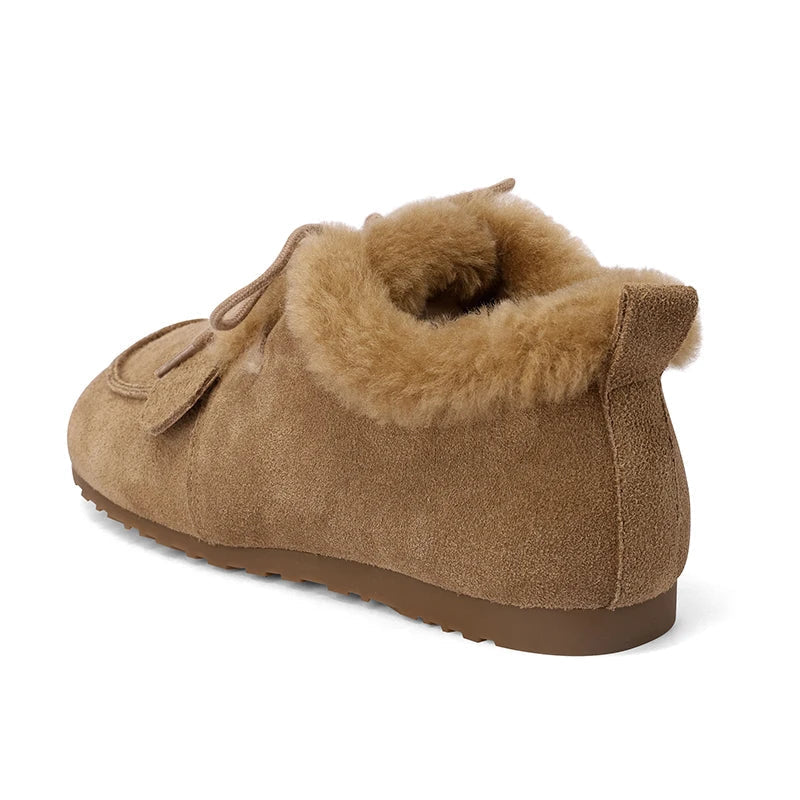 Rowan | Suede Wool Boots