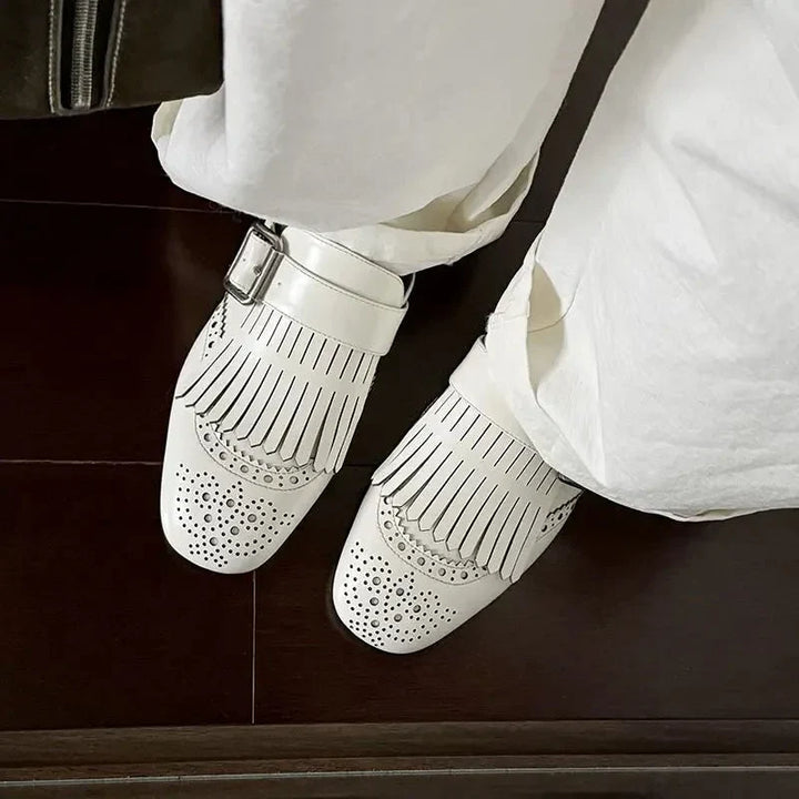 Winslow | Fringe Leather Loafers