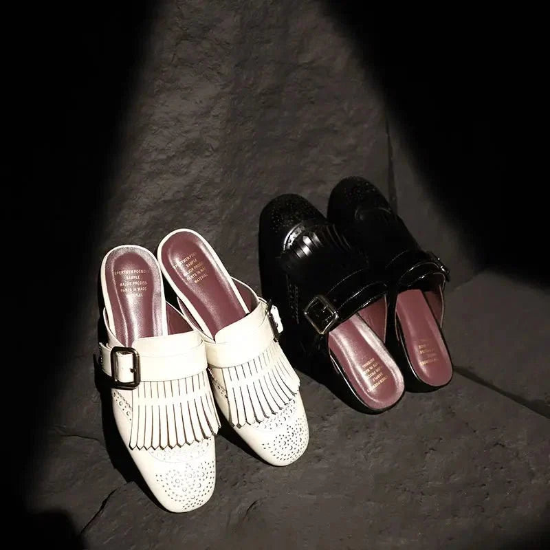 Winslow | Fringe Leather Loafers