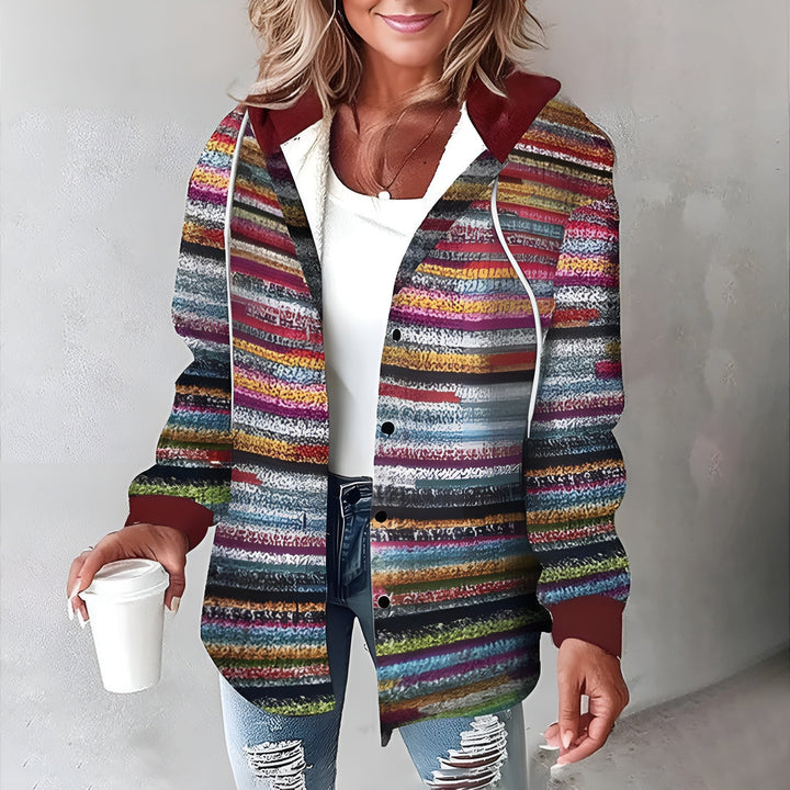 Mira Elegant Jacket in a stylish design, showcasing its lightweight and water-repellent features, perfect for versatile outdoor wear. - 6