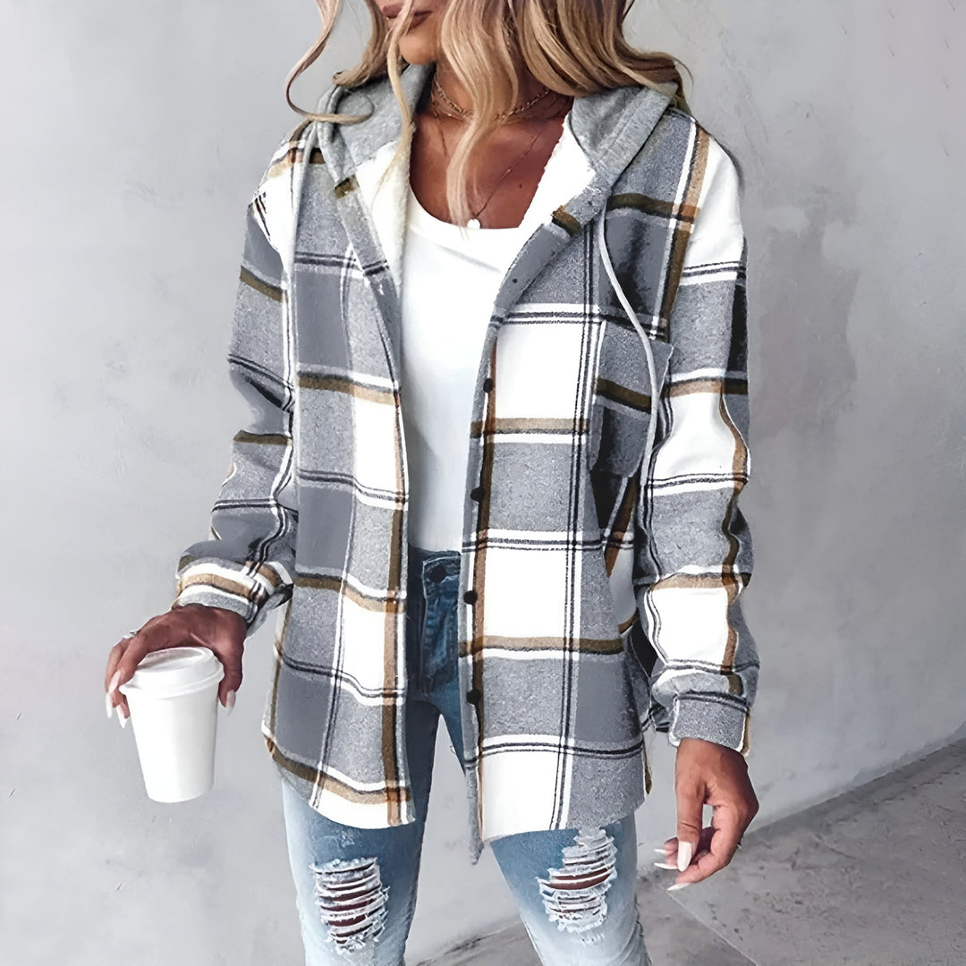 Mira Elegant Jacket in a stylish design, showcasing its lightweight and water-repellent features, perfect for versatile outdoor wear. - 1