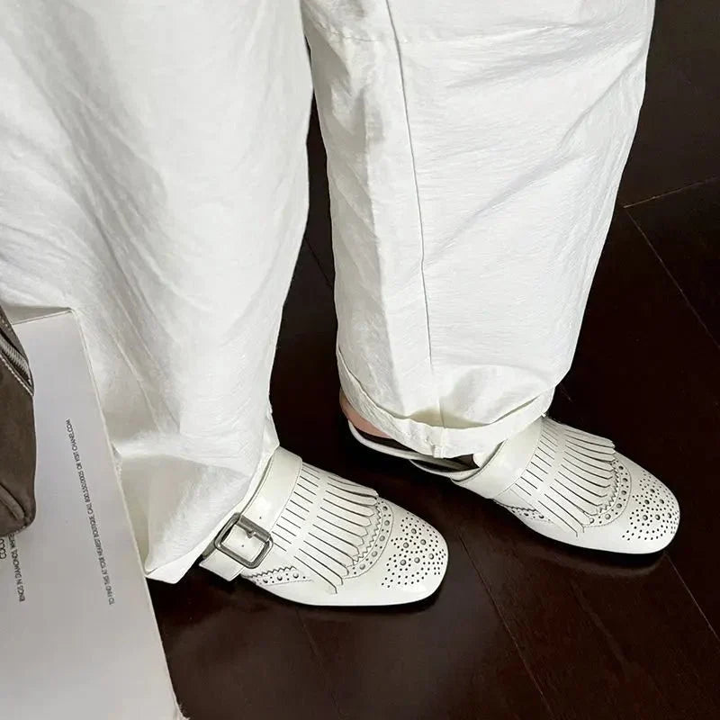 Winslow | Fringe Leather Loafers