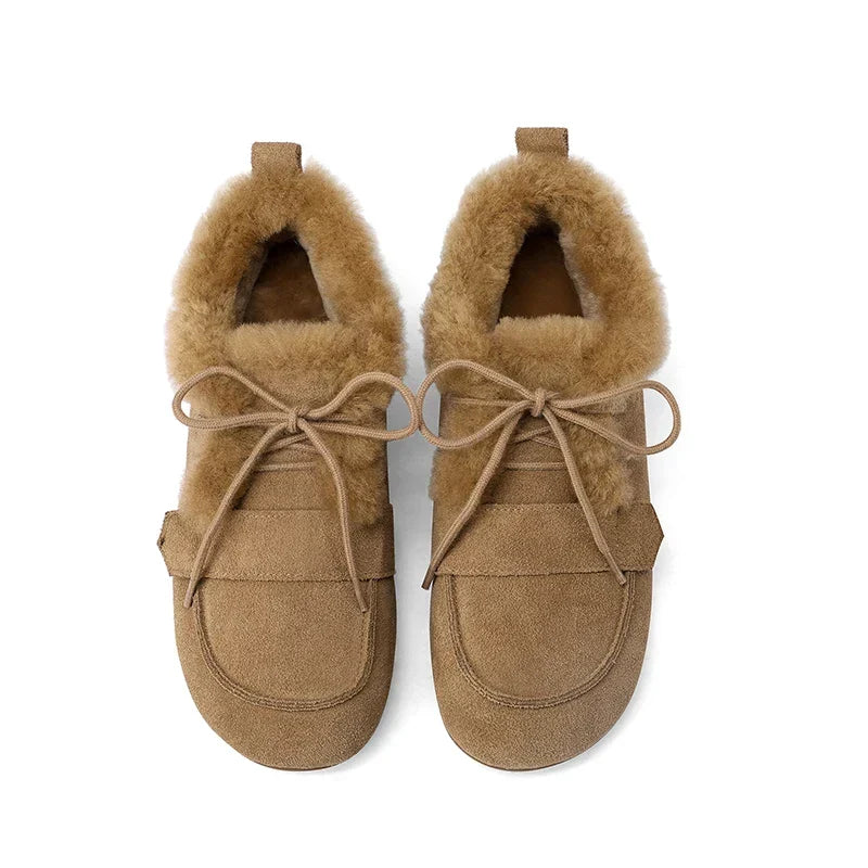 Rowan | Suede Wool Boots