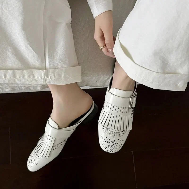 Winslow | Fringe Leather Loafers