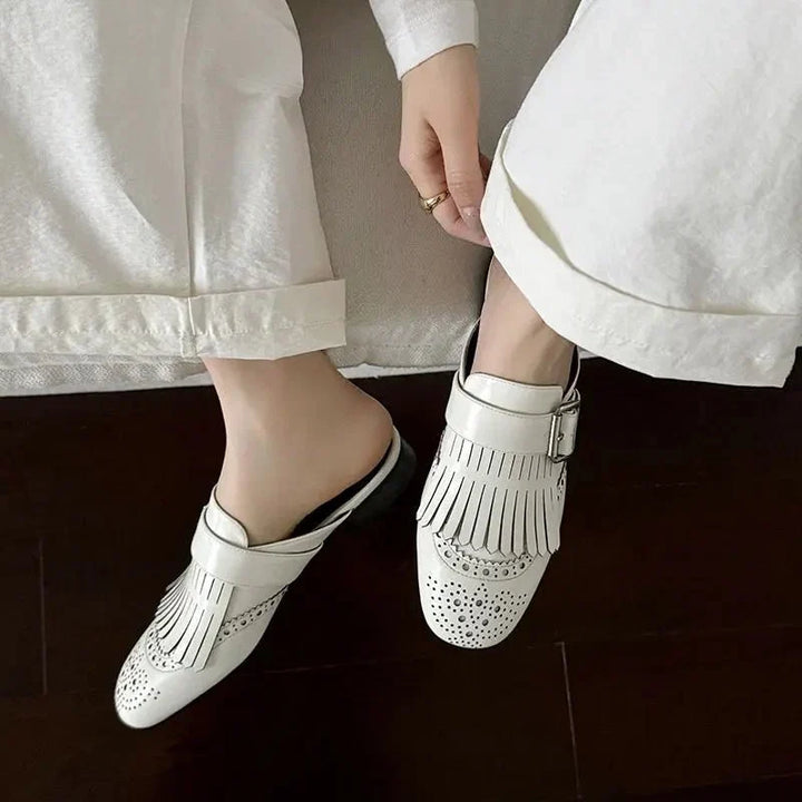 Winslow | Fringe Leather Loafers