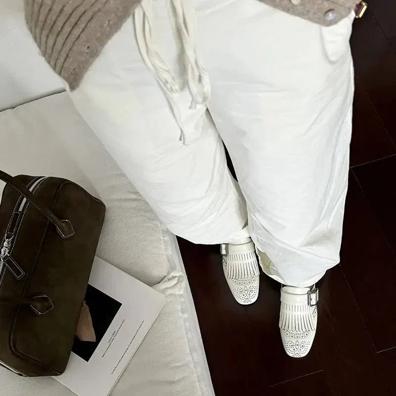 Winslow | Fringe Leather Loafers