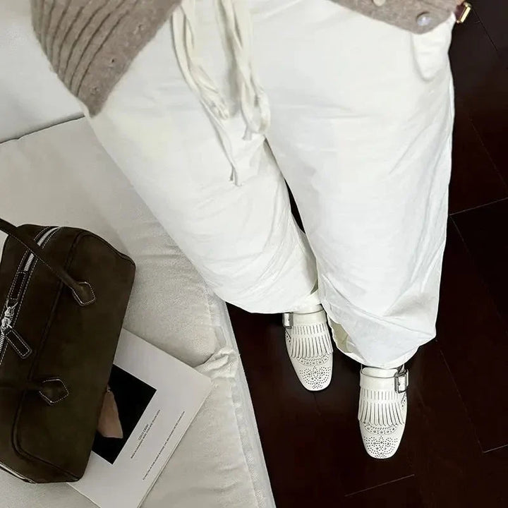 Winslow | Fringe Leather Loafers