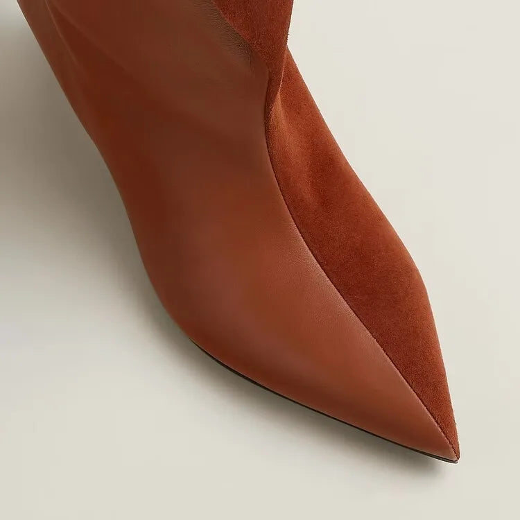 Caledon | Statement Wedge Boots