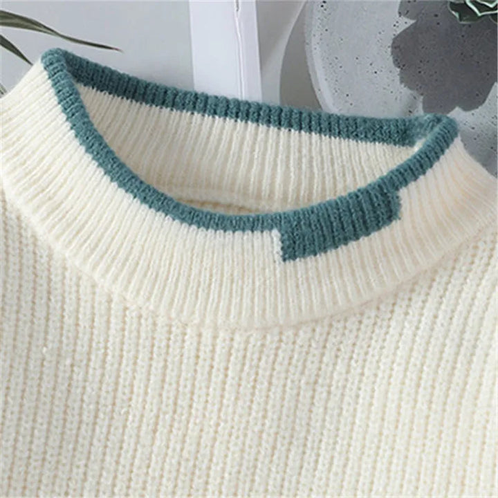 Mason Men's Pullover Sweater featuring a cozy knit design and relaxed fit, perfect for casual wear and layering in cooler weather. - 4