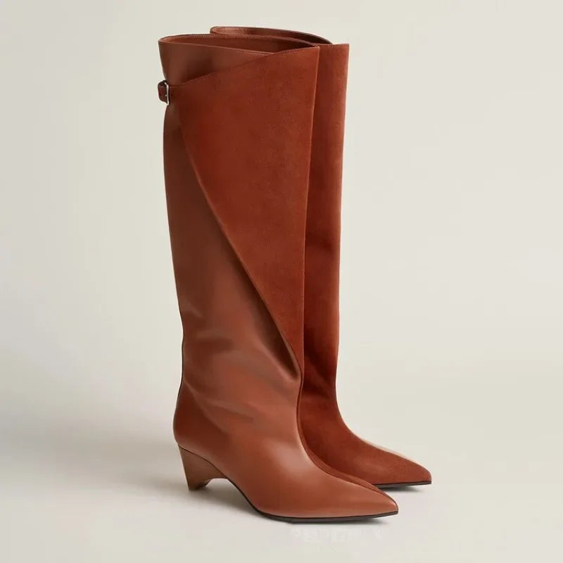 Caledon | Statement Wedge Boots