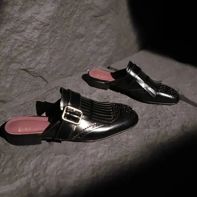 Winslow | Fringe Leather Loafers