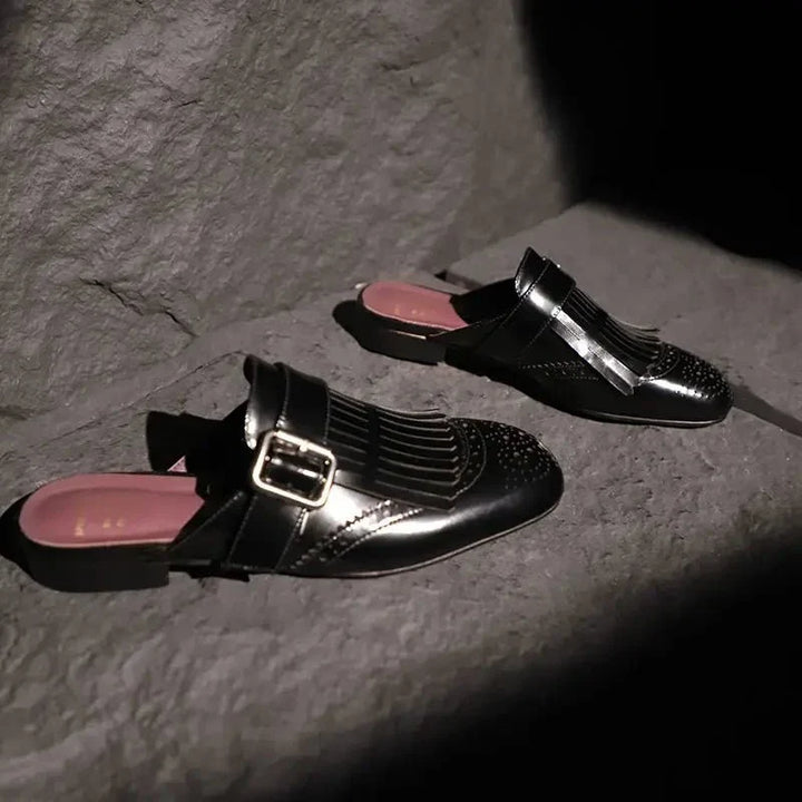 Winslow | Fringe Leather Loafers