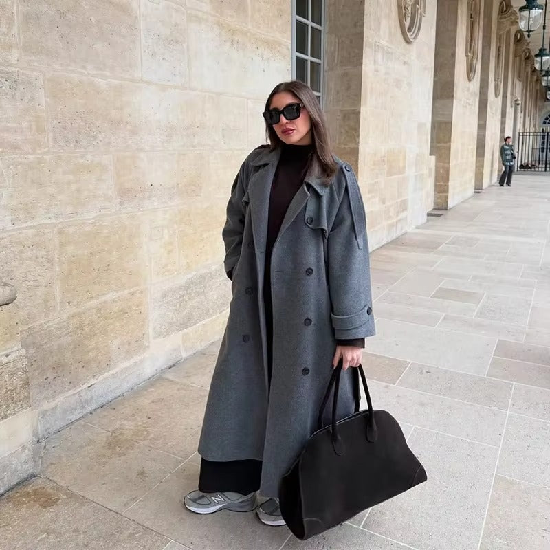 Clara | Winter Long Trench Coat