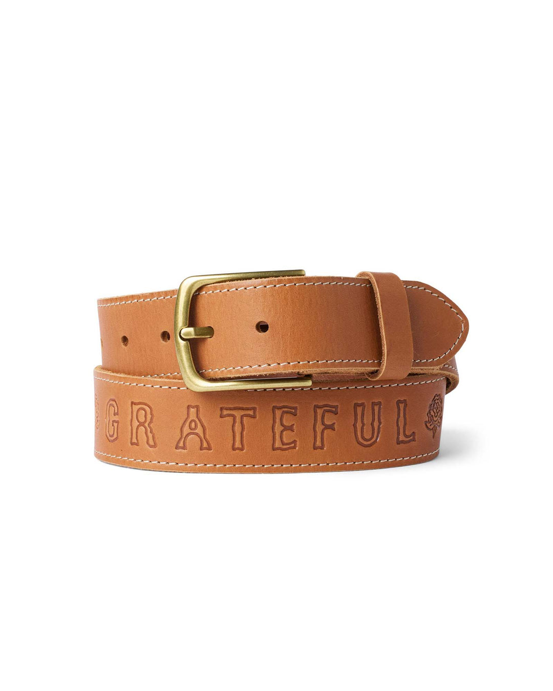 Talon Tour Belt | Washed Saddle Cowhide Leather, Embossed Design 0