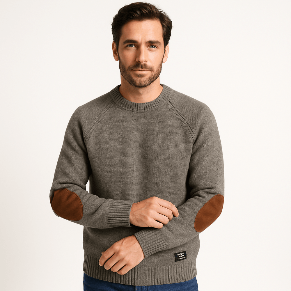 Noble Mens Sweater featuring a soft fabric and classic crew neck design, ideal for casual and stylish outfits. - 1