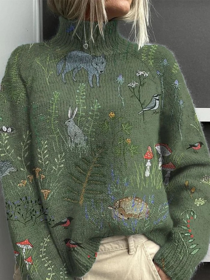 Aimélie | Warm and Elegant Turtleneck Sweater