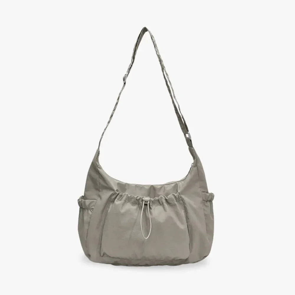 Nava Crossbody Bag for Women featuring a stylish checkered design made of durable nylon and polyester. - 9