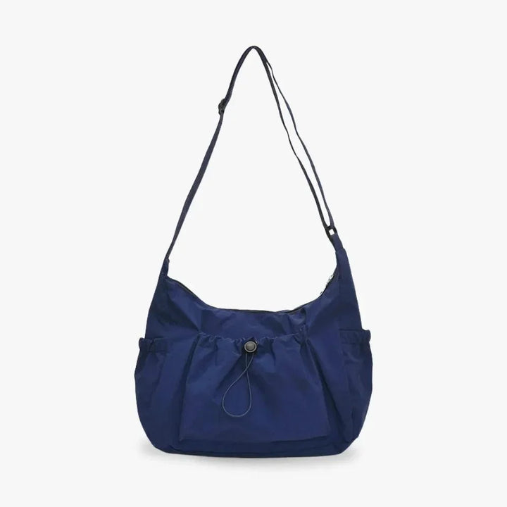 Nava Crossbody Bag for Women featuring a stylish checkered design made of durable nylon and polyester. - 8