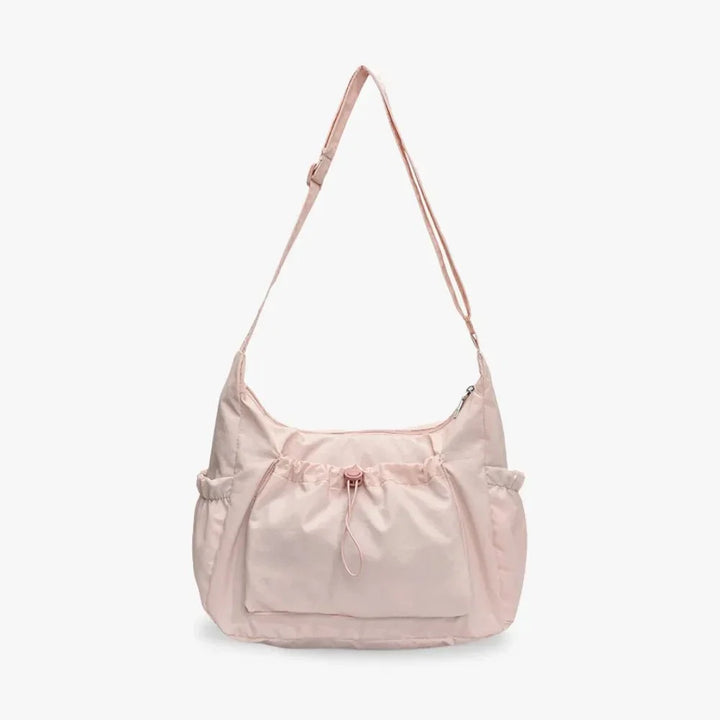 Nava Crossbody Bag for Women featuring a stylish checkered design made of durable nylon and polyester. - 7