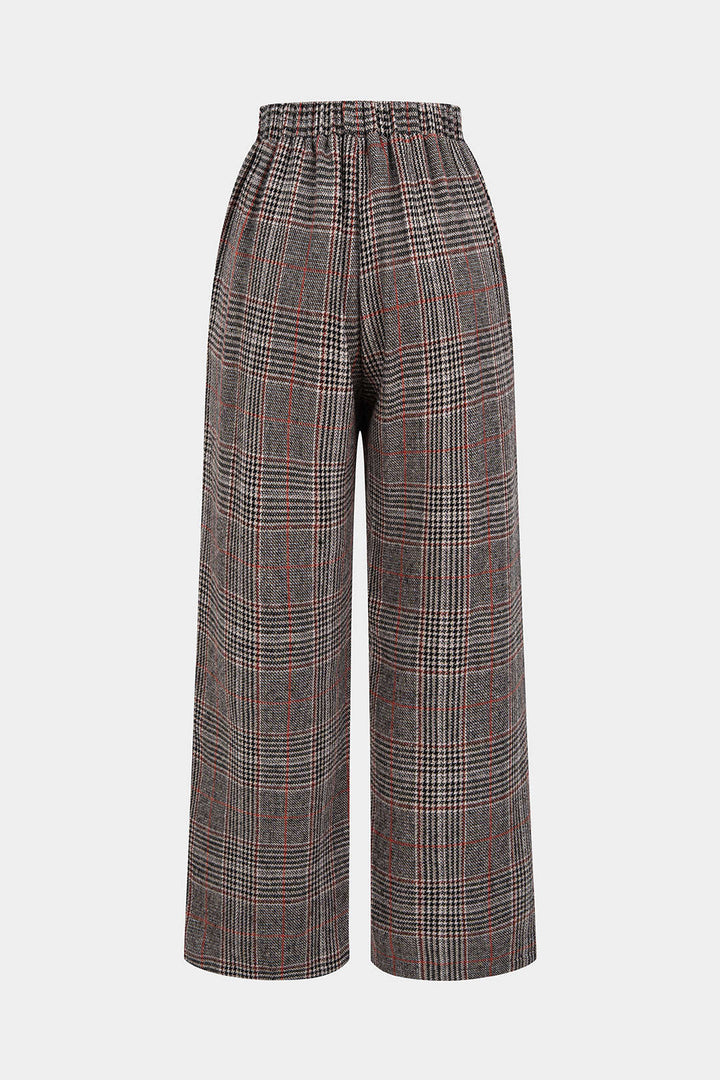 Chi | Print Woolen Pants