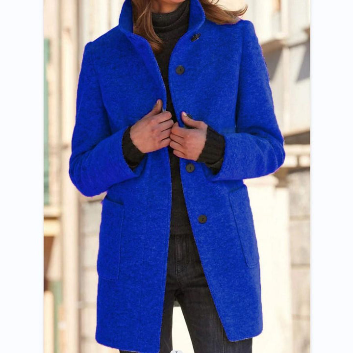 Women's Classic Wool-Blend Coat, tailored - photo 7